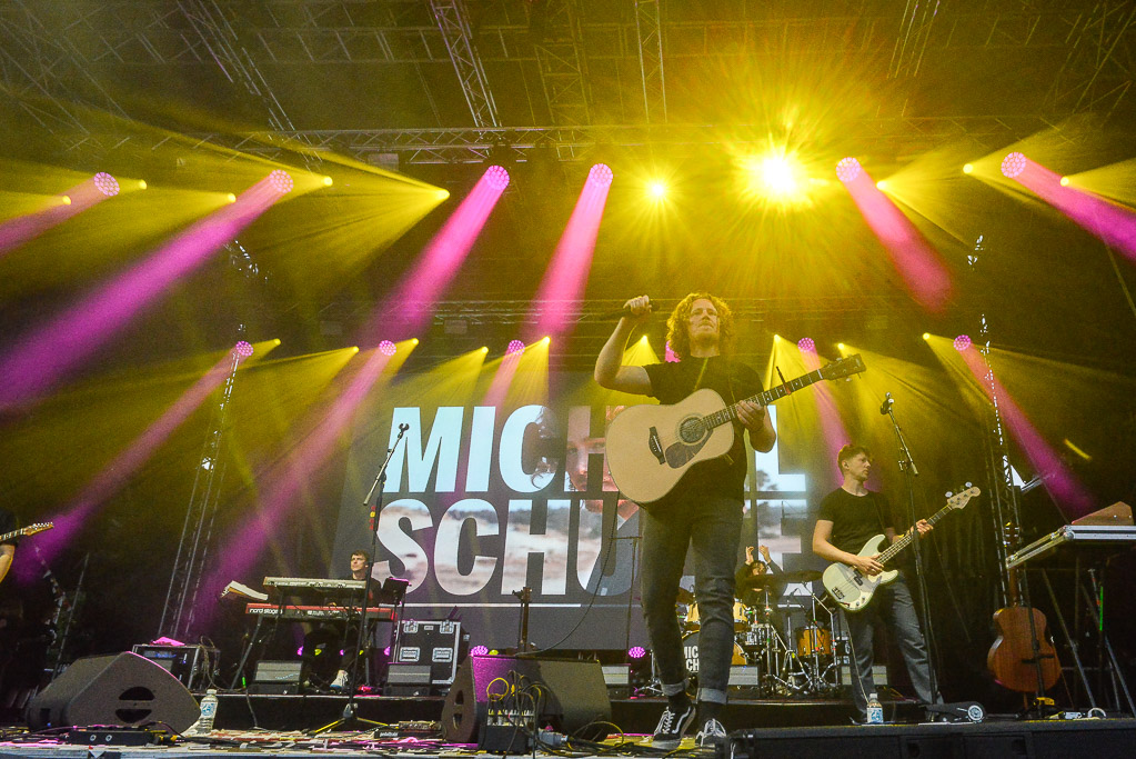 Michael Schulte auf der Fördebühne