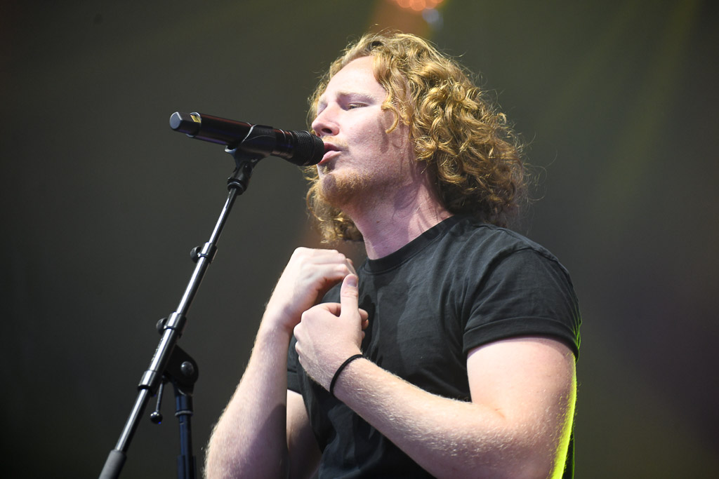 Michael Schulte auf der Fördebühne