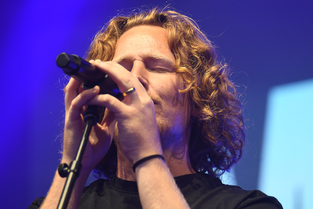 Michael Schulte auf der Fördebühne
