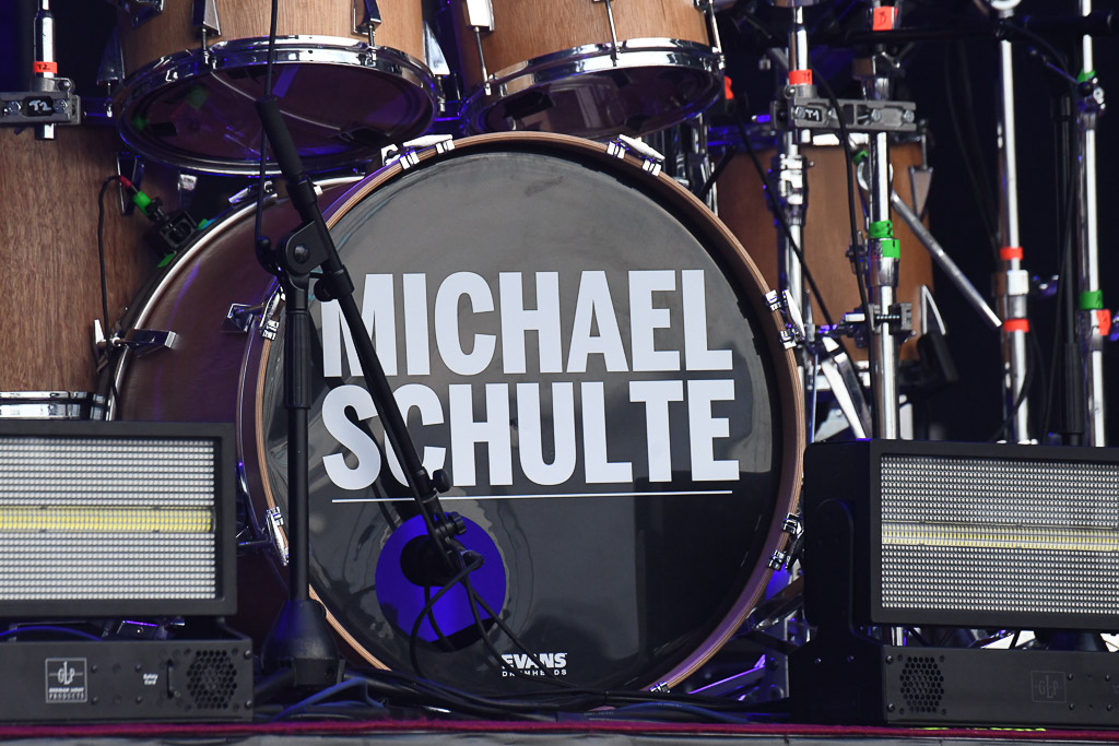 Band von Michael Schulte auf der Fördebühne