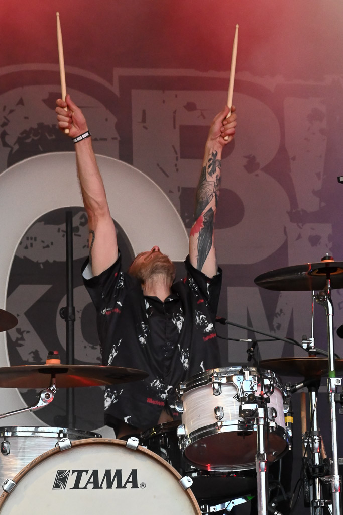 Itchy im Radio Bob Rockcamp im Hochformat