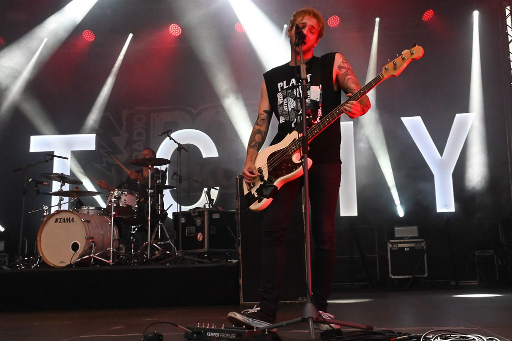Itchy im Radio Bob Rockcamp