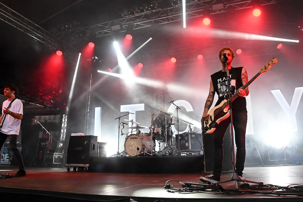 Itchy im Radio Bob Rockcamp