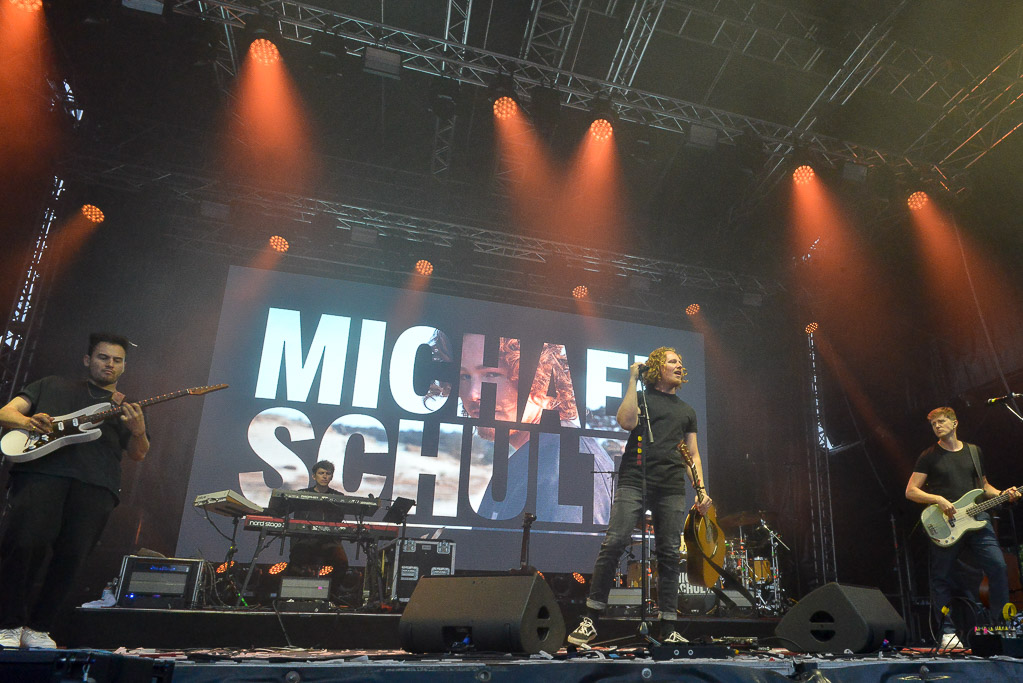 Michael Schulte auf der Fördebühne