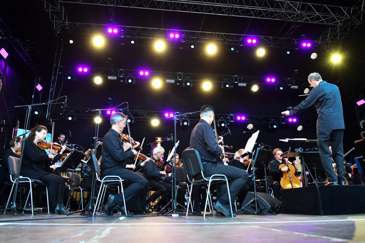 Philharmonisches Orchester Kiel auf der Rathausbühne