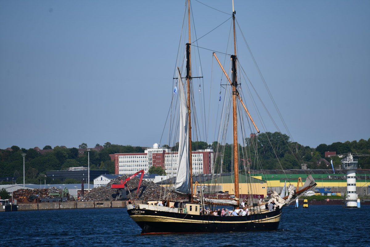 Schoner auf der Förde