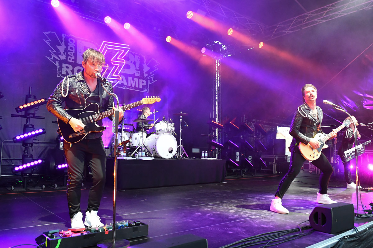 Royal Republic im Radio Bob Rockcamp