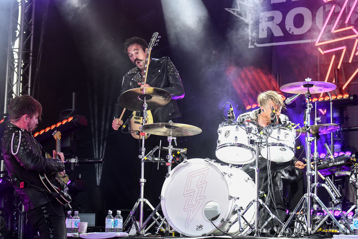 Royal Republic im Radio Bob Rockcamp