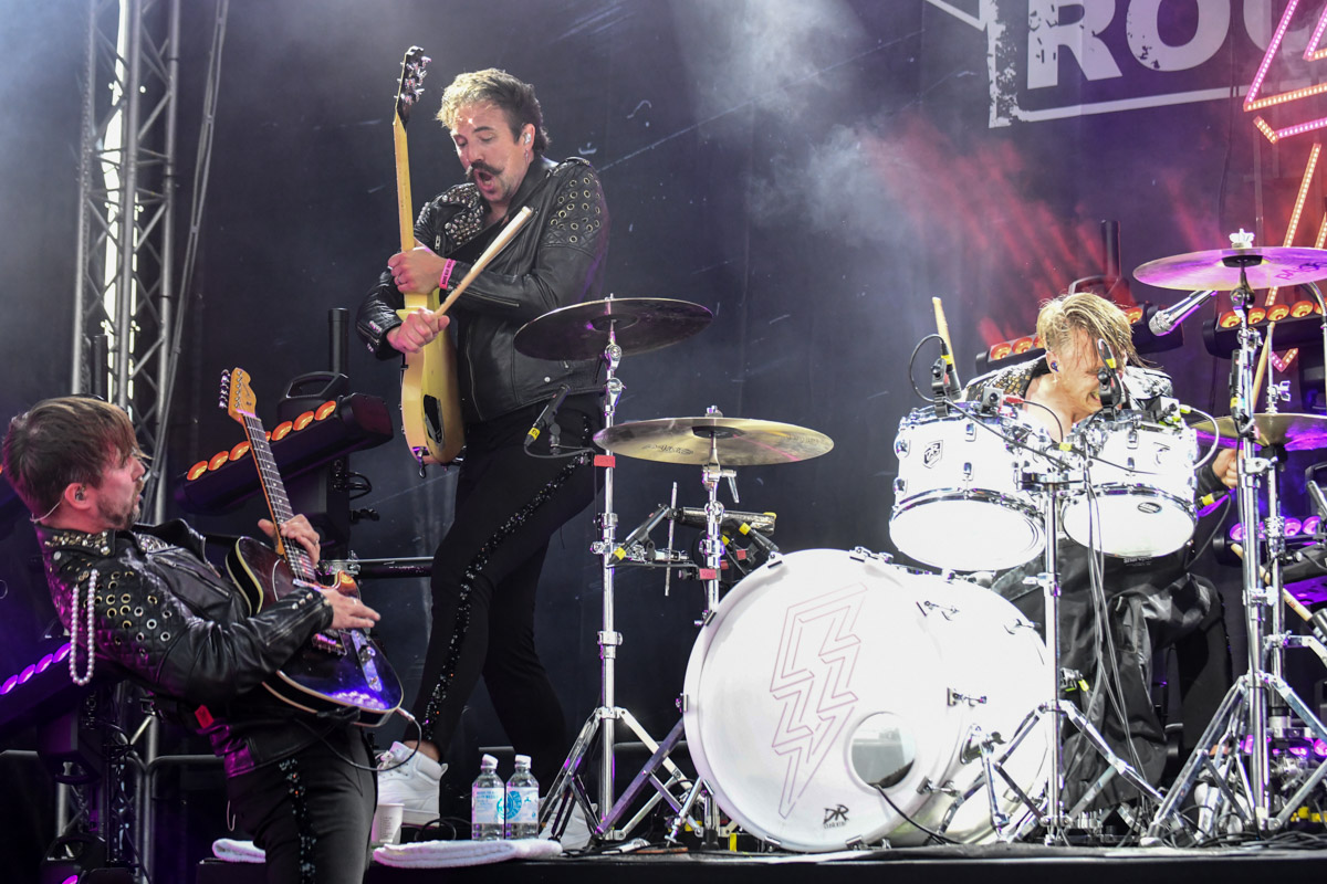 Royal Republic im Radio Bob Rockcamp