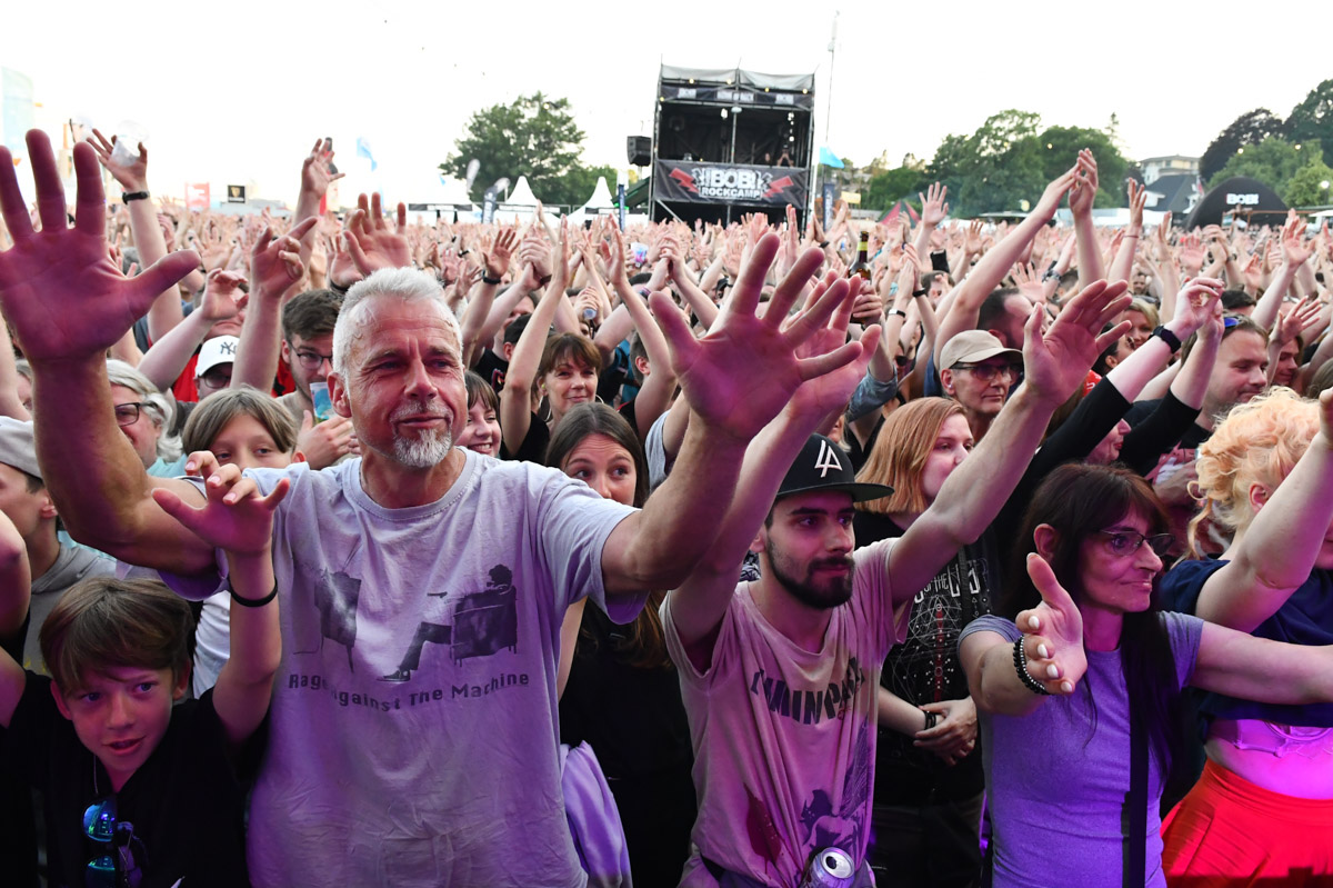 Publikum im Rockcamp
