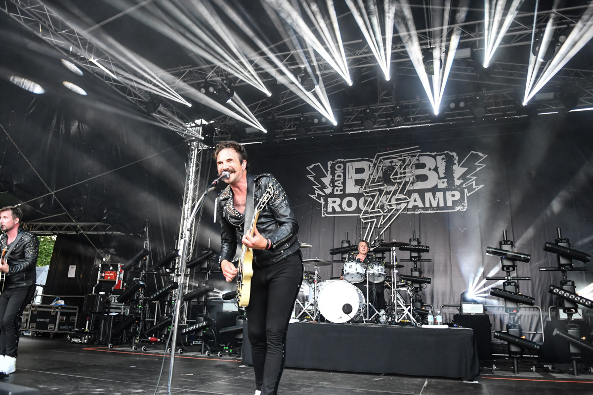 Royal Republic im Radio Bob Rockcamp