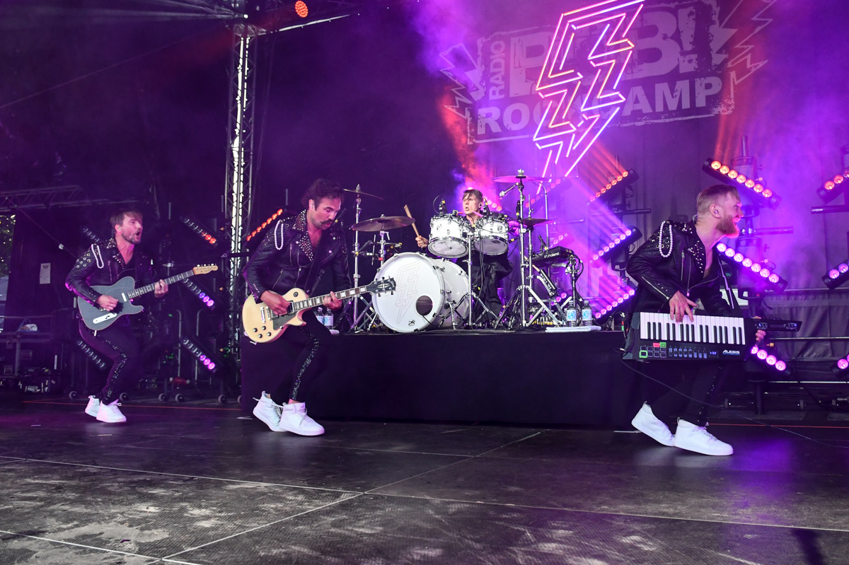 Royal Republic im Radio Bob Rockcamp