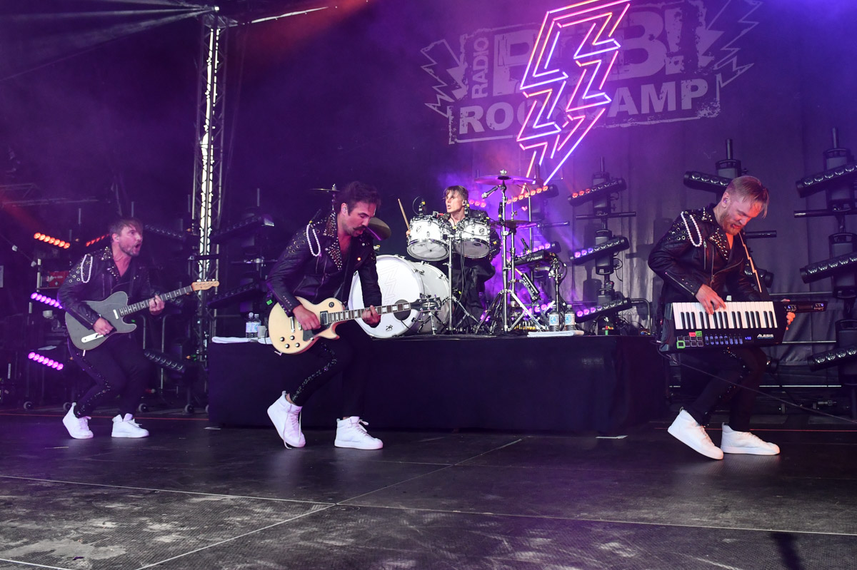 Royal Republic im Radio Bob Rockcamp