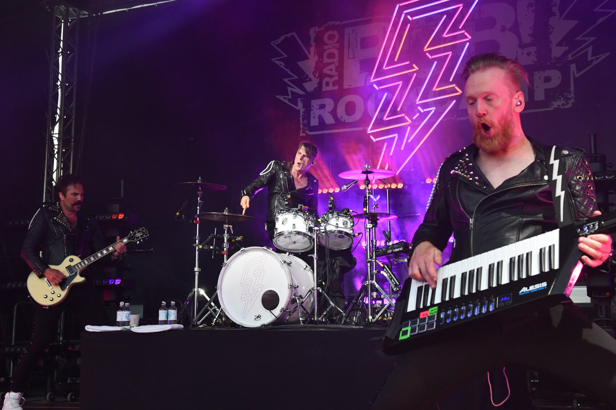 Royal Republic im Radio Bob Rockcamp
