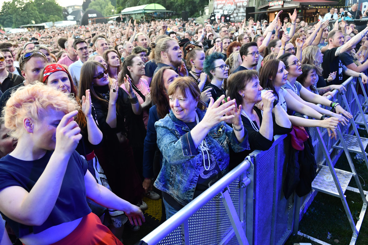 Publikum im Rockcamp