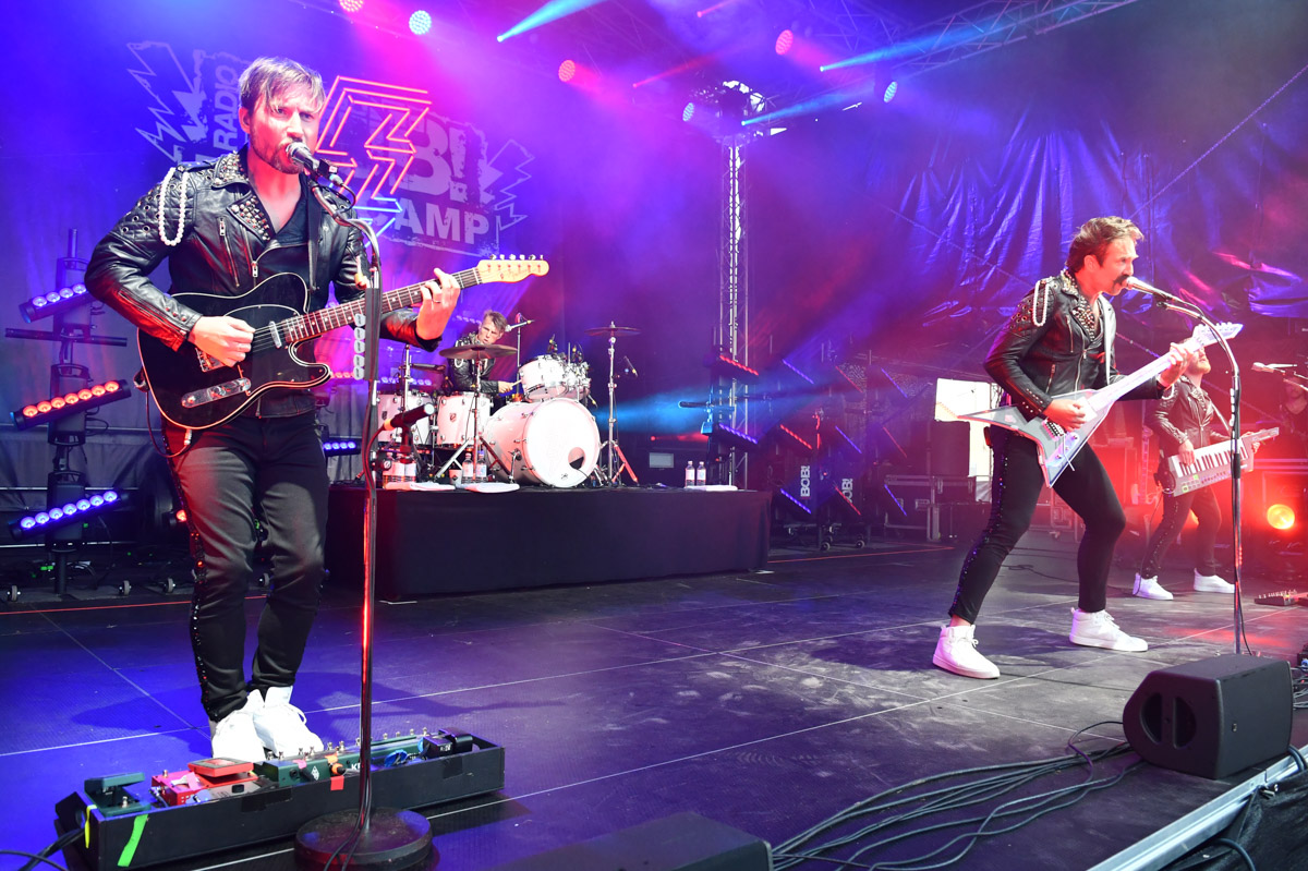 Royal Republic im Radio Bob Rockcamp