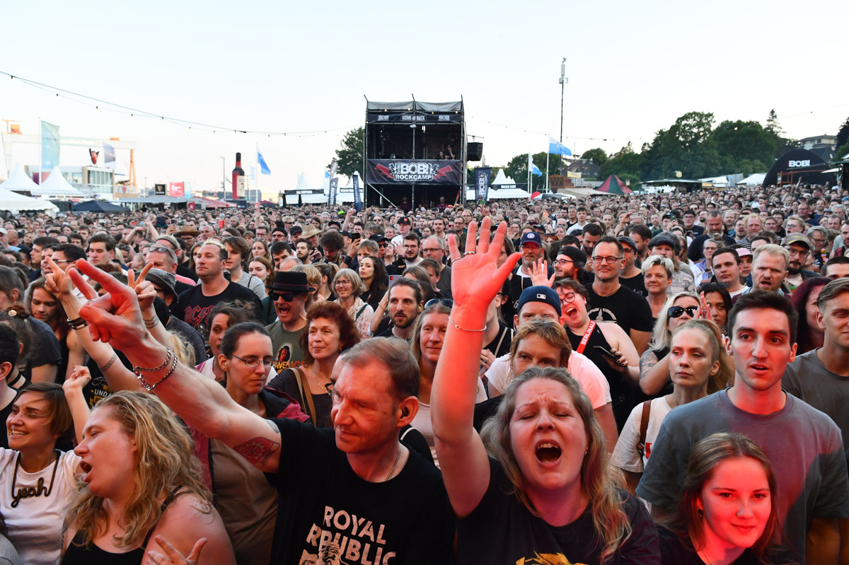 Publikum im Rockcamp