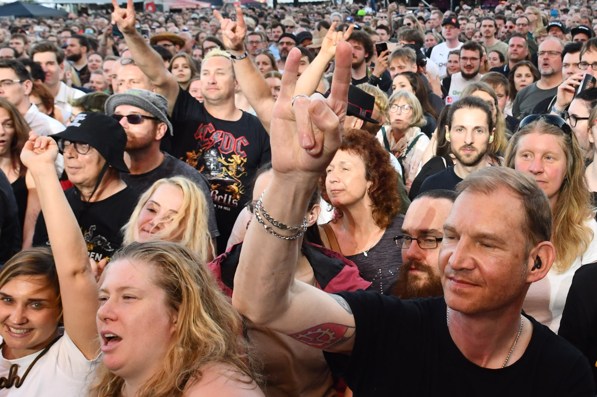 Publikum im Rockcamp