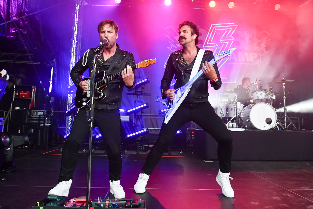 Royal Republic im Radio Bob Rockcamp