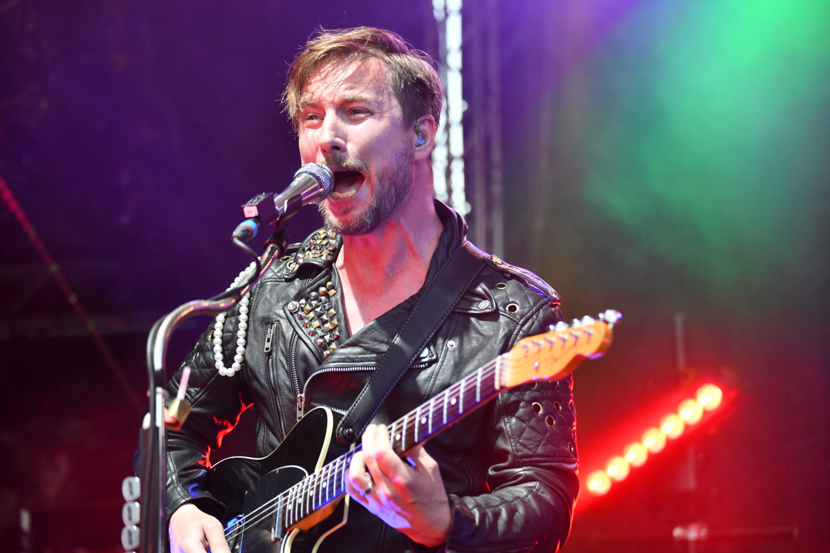 Royal Republic im Radio Bob Rockcamp