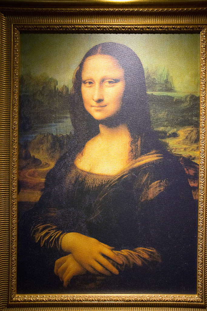 Mona Lisa als Reproduktion