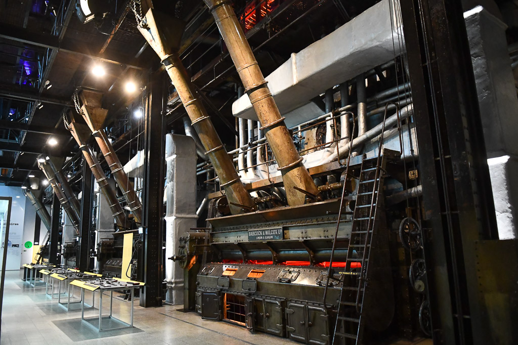 Maschinen in der Electricity Factory