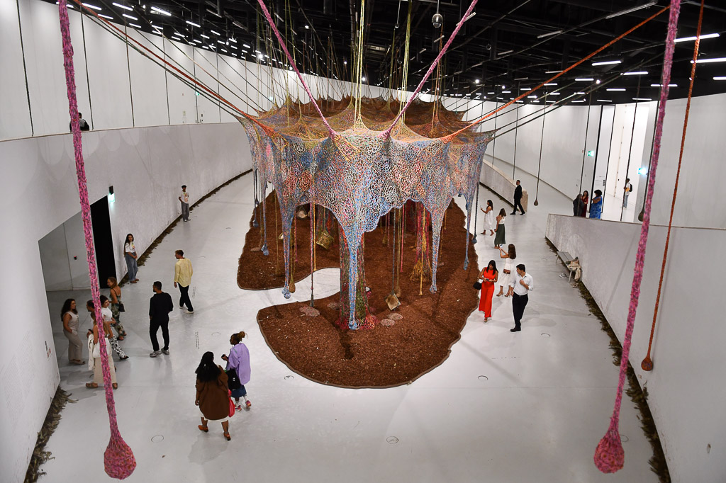 Installation im Ausstellungsraum