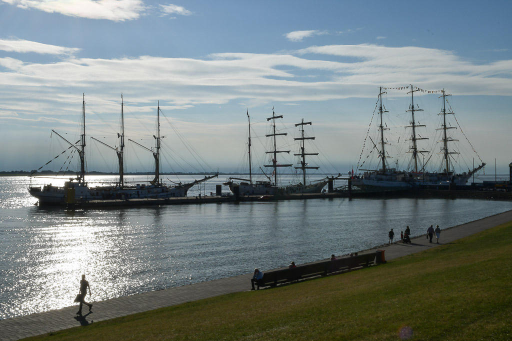 Großsegler auf der Weser