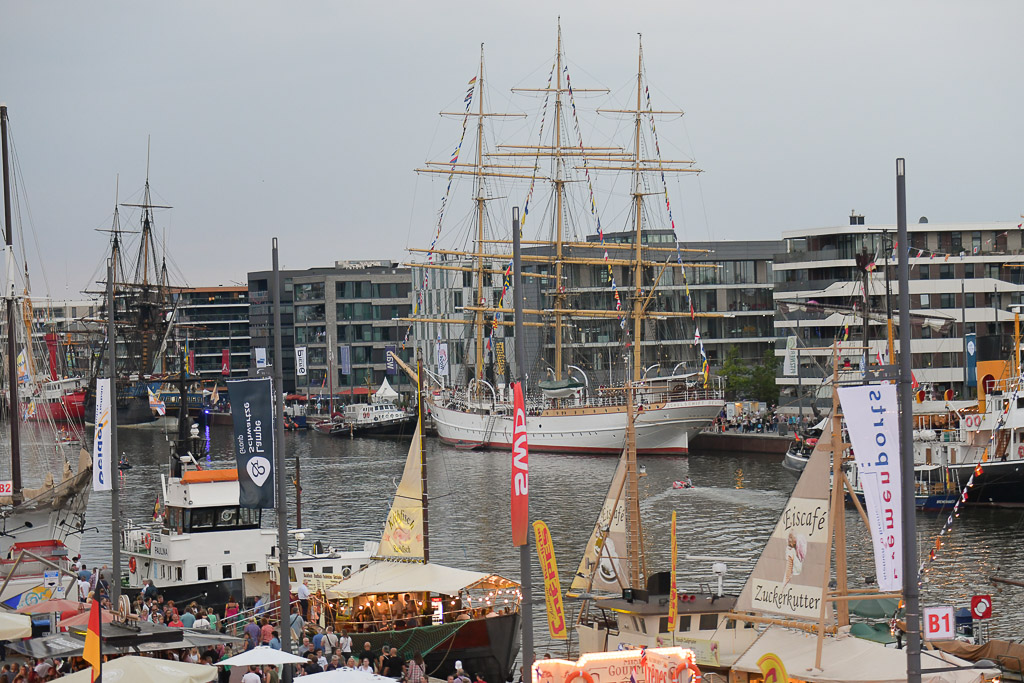 Großsegler am Abend