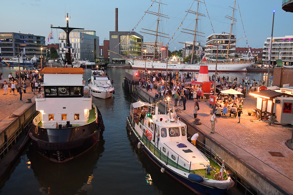 Hafen im Abendlicht