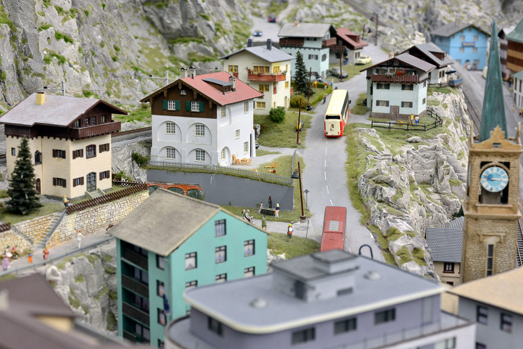Alpendorf im Modell