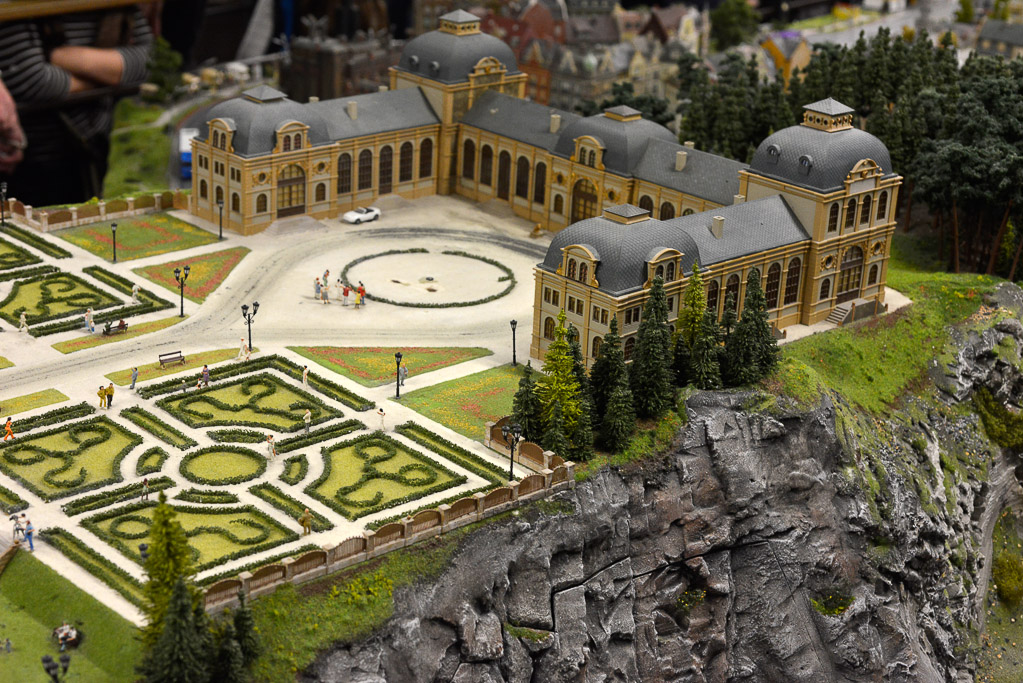 Schlossgarten mit Labyrinth
