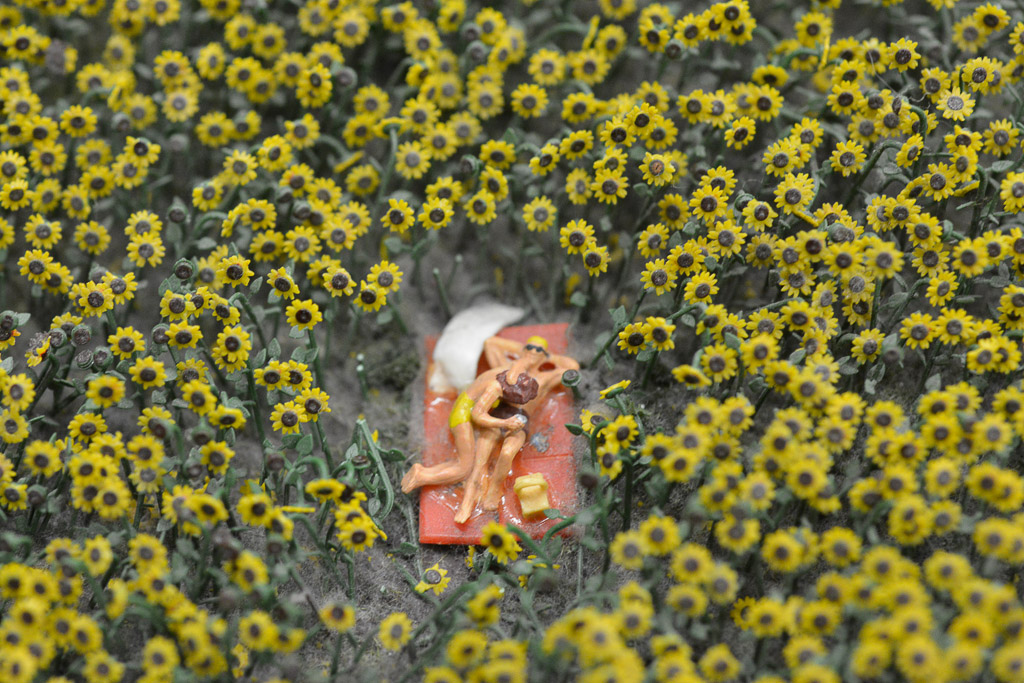 Figuren in der Landschaft