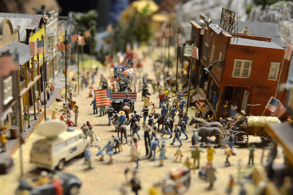 Wildwest-Stadt der USA