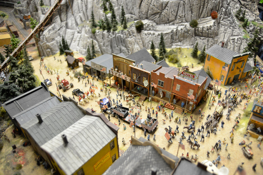 Wildwest-Stadt der USA