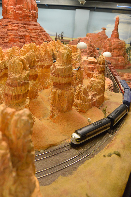 Canyon im Südwesten der USA im Hochformat