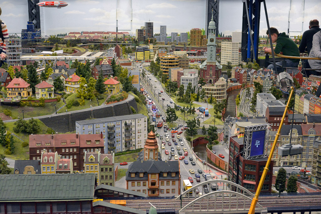 Hamburger Hafen im Modell