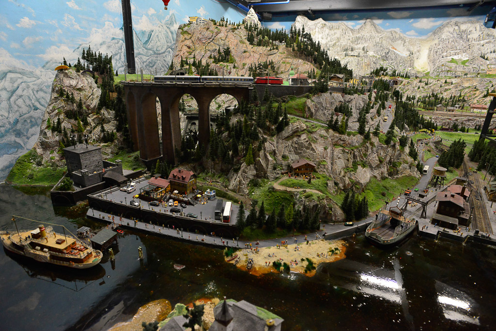 Landschaft im Modell
