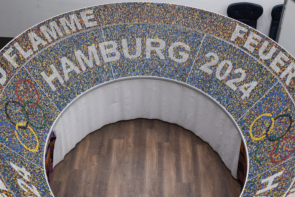 Olympia-Flamme Hamburg 2024