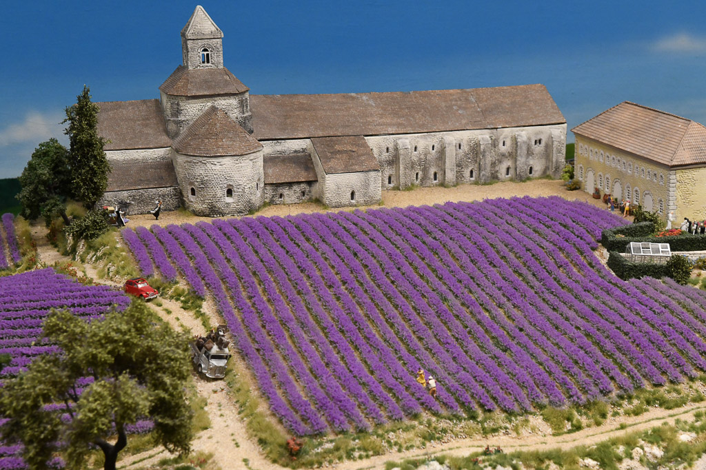 Provence mit Lavendelfeldern