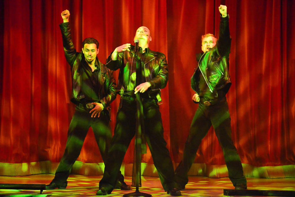 Show auf der Bühne