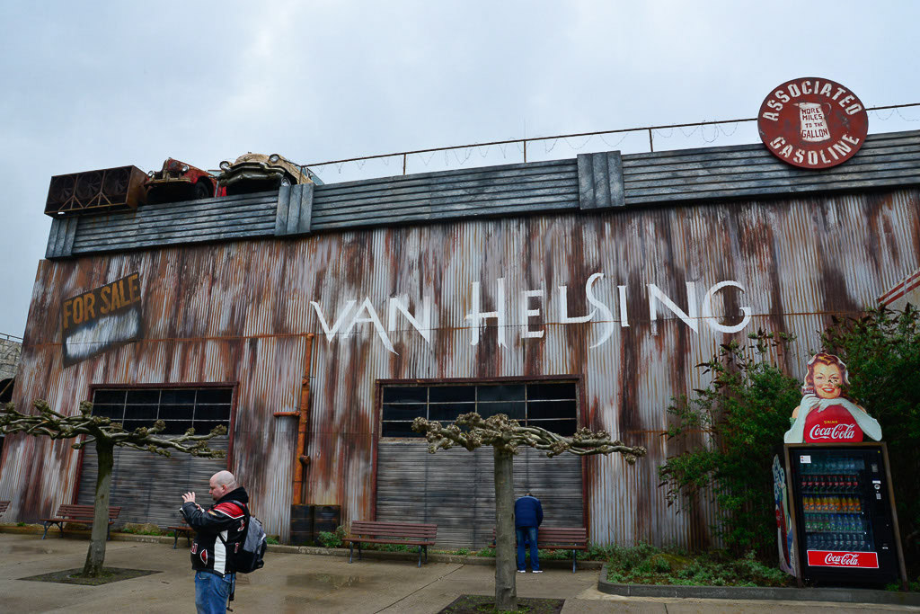 Fassade der Van Helsing Factory