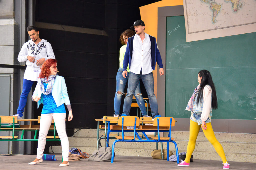 Szenen der Highschool-Show