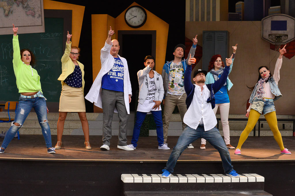 Szenen der Highschool-Show