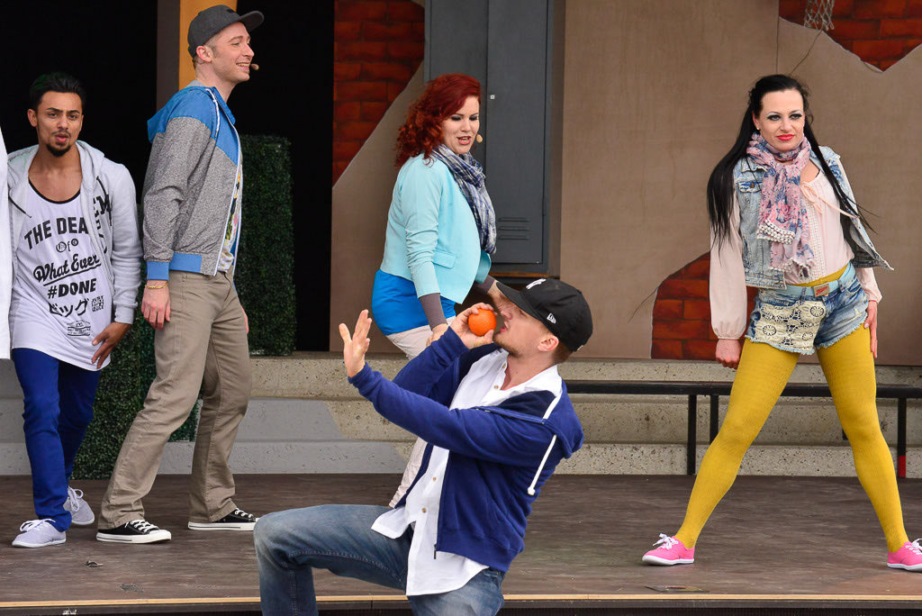 Szenen der Highschool-Show
