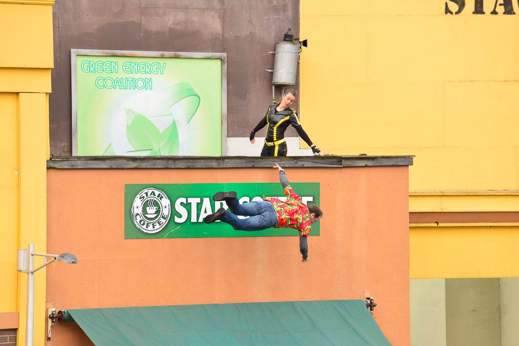 Stuntshow Crazy Cops