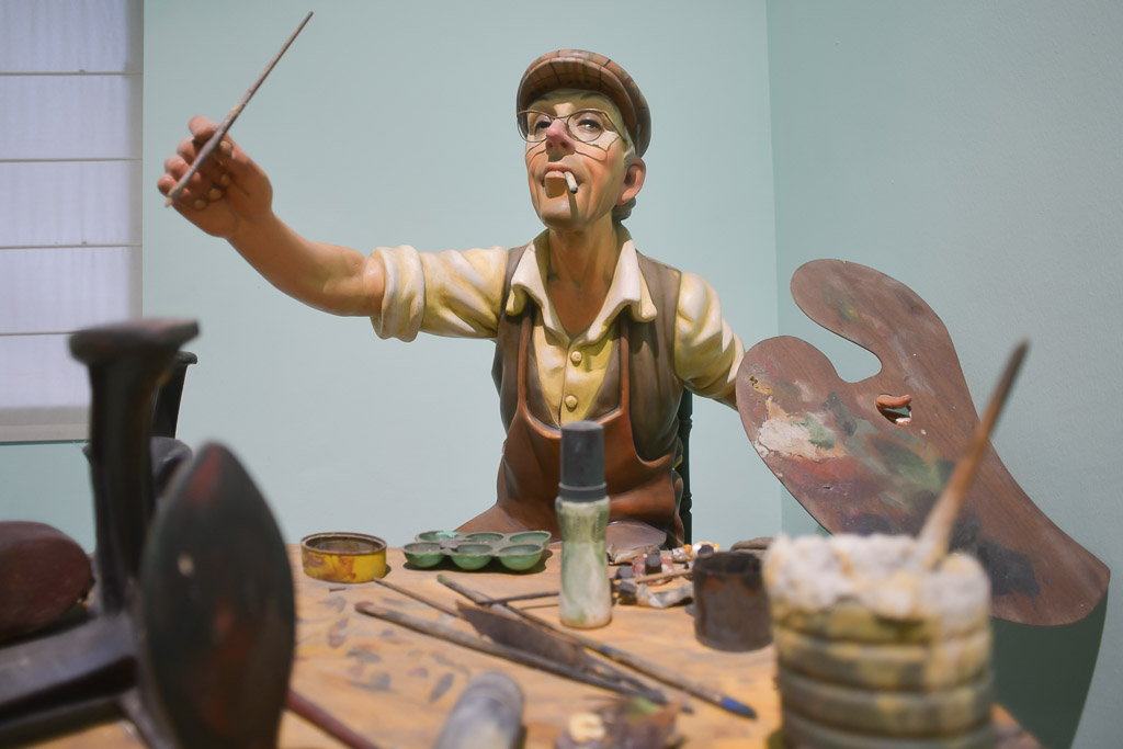 Figur eines Dirigenten