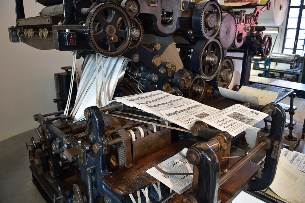 Historische Druckmaschine