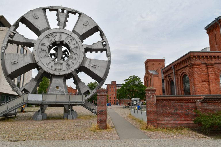 Schneidrad der Tunnelbohrmaschine TRUDE