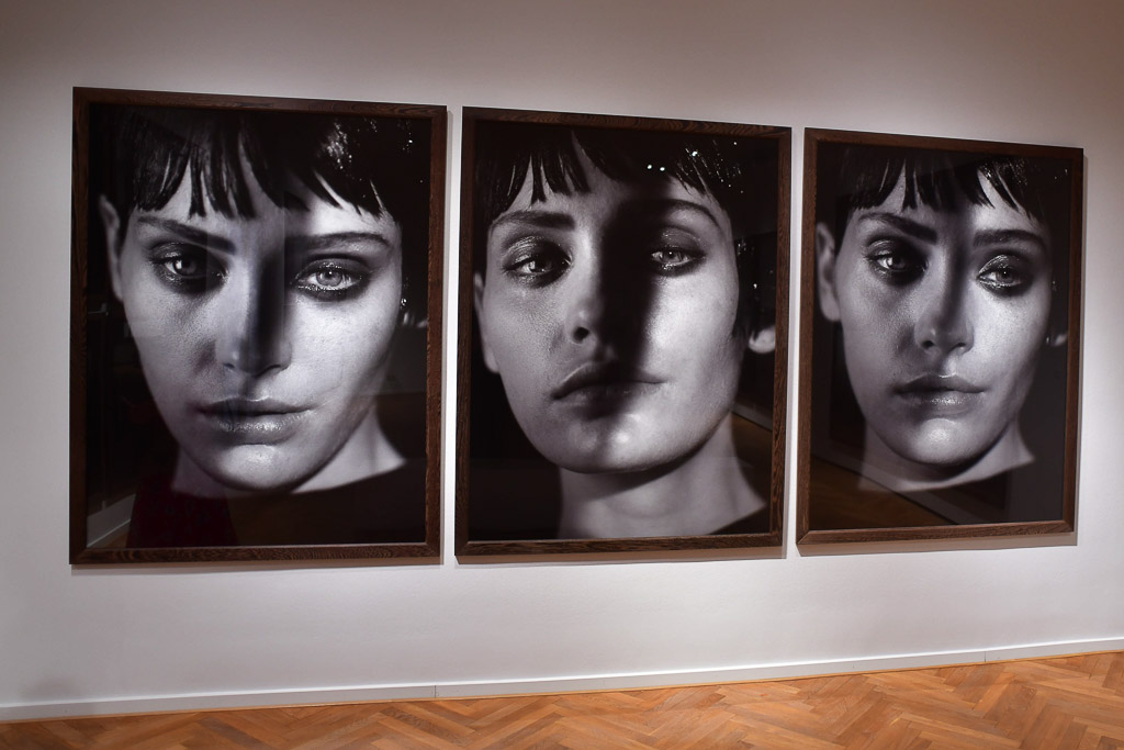 Fotografien in der Lindbergh-Ausstellung